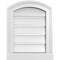 Ekena Millwork Arch Top Surface Mount PVC Gable Vent w/ 2"W x 2"P Brickmould Sill Frame, 14"W x 16"H GVPAR14X1603SN - alternate 1
